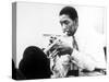 Kenny Dorham (Mckinley Howard Dorham, 1924-1972) American Jazz Trumpet Player C. 1960-null-Stretched Canvas