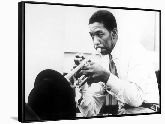 Kenny Dorham (Mckinley Howard Dorham, 1924-1972) American Jazz Trumpet Player C. 1960-null-Framed Stretched Canvas
