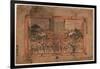 Kennyuhsan No Zu Ni-Utagawa Toyoharu-Framed Giclee Print