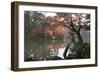 Kenrokuen Garden with Kotojitoro Lantern in Autumn-Stuart Black-Framed Photographic Print