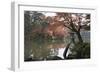 Kenrokuen Garden with Kotojitoro Lantern in Autumn-Stuart Black-Framed Photographic Print