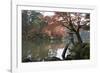 Kenrokuen Garden with Kotojitoro Lantern in Autumn-Stuart Black-Framed Photographic Print