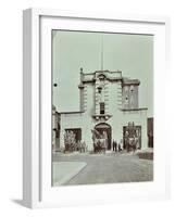 Kensington Fire Station, No 13 Old Court Place, Kensington and Chelsea, London, 1905-null-Framed Photographic Print