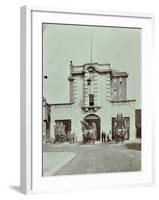 Kensington Fire Station, No 13 Old Court Place, Kensington and Chelsea, London, 1905-null-Framed Photographic Print