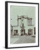 Kensington Fire Station, No 13 Old Court Place, Kensington and Chelsea, London, 1905-null-Framed Photographic Print