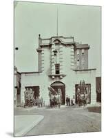 Kensington Fire Station, No 13 Old Court Place, Kensington and Chelsea, London, 1905-null-Mounted Photographic Print