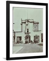 Kensington Fire Station, No 13 Old Court Place, Kensington and Chelsea, London, 1905-null-Framed Photographic Print