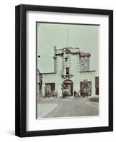 Kensington Fire Station, No 13 Old Court Place, Kensington and Chelsea, London, 1905-null-Framed Premium Photographic Print