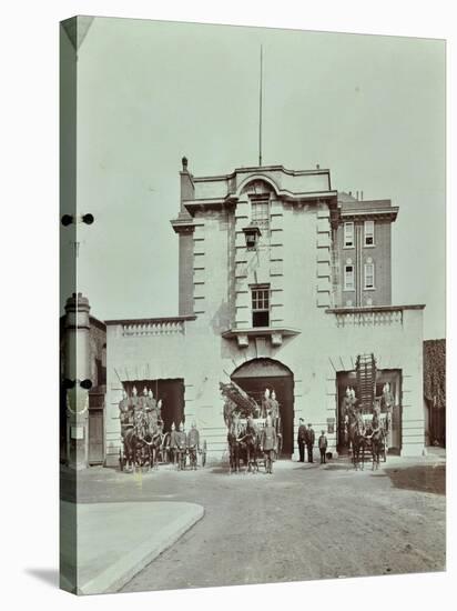Kensington Fire Station, No 13 Old Court Place, Kensington and Chelsea, London, 1905-null-Stretched Canvas