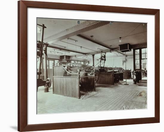 Kensington Fire Station, No 13 Old Court Place, Kensington, London, 1905-null-Framed Photographic Print