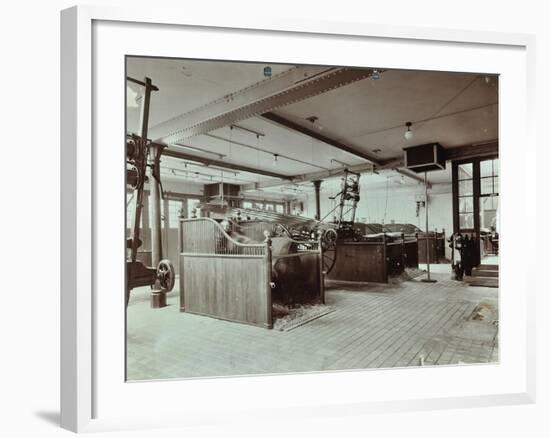 Kensington Fire Station, No 13 Old Court Place, Kensington, London, 1905-null-Framed Photographic Print