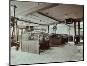 Kensington Fire Station, No 13 Old Court Place, Kensington, London, 1905-null-Mounted Photographic Print