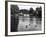 Kensington Gardens Lake-Fred Musto-Framed Photographic Print