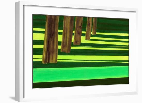 Kensington Gardens Series: Dazzle, 2007-Izabella Godlewska de Aranda-Framed Giclee Print