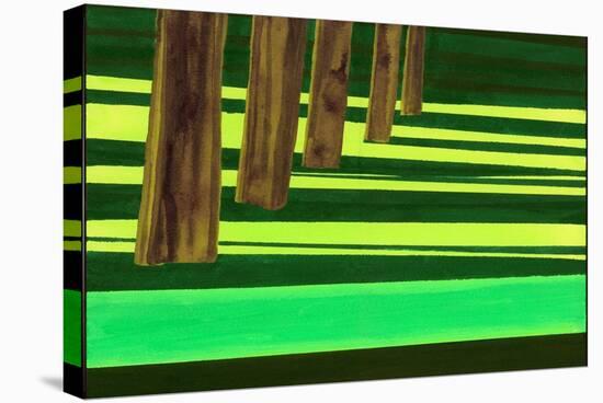 Kensington Gardens Series: Dazzle, 2007-Izabella Godlewska de Aranda-Stretched Canvas