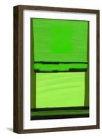 Kensington Gardens Series: Green on Green-Izabella Godlewska de Aranda-Framed Premium Giclee Print