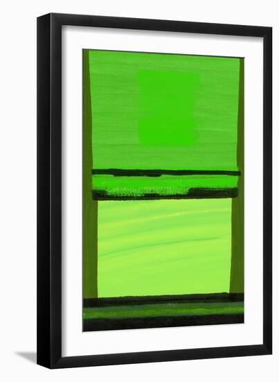 Kensington Gardens Series: Green on Green-Izabella Godlewska de Aranda-Framed Premium Giclee Print