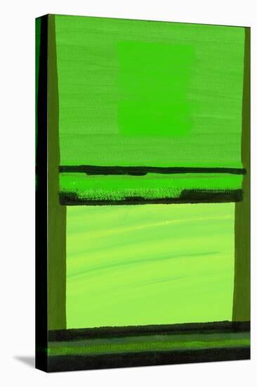 Kensington Gardens Series: Green on Green-Izabella Godlewska de Aranda-Stretched Canvas