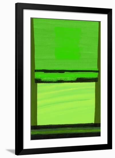 Kensington Gardens Series: Green on Green-Izabella Godlewska de Aranda-Framed Giclee Print