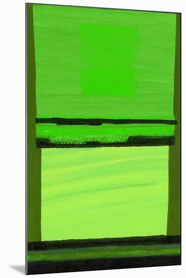 Kensington Gardens Series: Green on Green-Izabella Godlewska de Aranda-Mounted Giclee Print