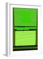 Kensington Gardens Series: Green on Green-Izabella Godlewska de Aranda-Framed Giclee Print