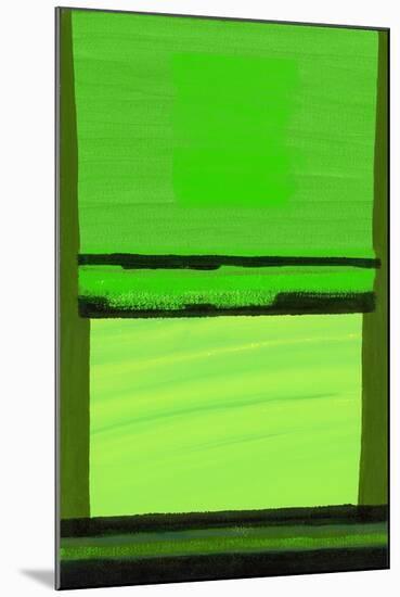 Kensington Gardens Series: Green on Green-Izabella Godlewska de Aranda-Mounted Giclee Print