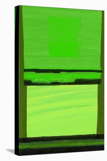 Kensington Gardens Series: Green on Green-Izabella Godlewska de Aranda-Stretched Canvas