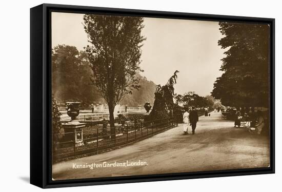 Kensington Gardens-null-Framed Stretched Canvas