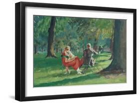 Kensington Gardens-Therese Lessore-Framed Giclee Print