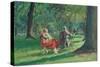 Kensington Gardens-Therese Lessore-Stretched Canvas