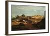 Kensington Gravel Pits-John Linnell-Framed Giclee Print