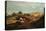 Kensington Gravel Pits-John Linnell-Stretched Canvas