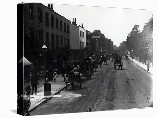 Kensington High Street, London-English Photographer-Stretched Canvas