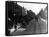 Kensington High Street, London-English Photographer-Framed Stretched Canvas