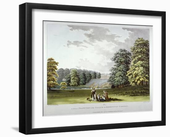 Kensington Palace and Gardens, London, 1798-Heinrich Schutz-Framed Giclee Print