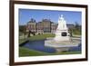 Kensington Palace and Queen Victoria Statue-Stuart Black-Framed Photographic Print