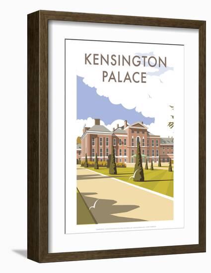 Kensington Palace - Dave Thompson Contemporary Travel Print-Dave Thompson-Framed Giclee Print