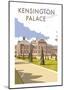 Kensington Palace - Dave Thompson Contemporary Travel Print-Dave Thompson-Mounted Giclee Print