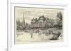 Kensington Palace, Where Queen Victoria Was Born, 24 May 1819-null-Framed Giclee Print