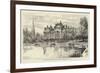 Kensington Palace, Where Queen Victoria Was Born, 24 May 1819-null-Framed Giclee Print