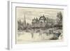 Kensington Palace, Where Queen Victoria Was Born, 24 May 1819-null-Framed Giclee Print