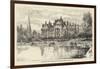 Kensington Palace, Where Queen Victoria Was Born, 24 May 1819-null-Framed Giclee Print