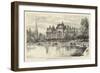 Kensington Palace, Where Queen Victoria Was Born, 24 May 1819-null-Framed Giclee Print