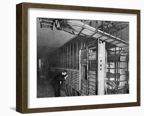 Kensington Telephone Exchange-null-Framed Photographic Print