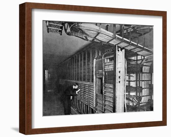 Kensington Telephone Exchange-null-Framed Photographic Print