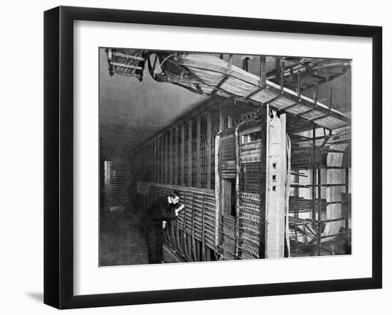 Kensington Telephone Exchange-null-Framed Photographic Print