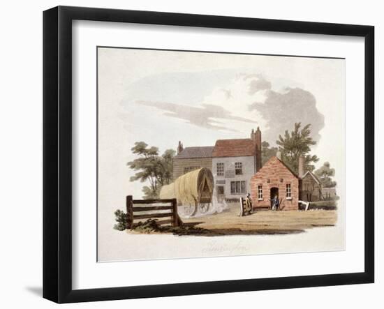 Kensington Turnpike, London, C1810-William Pickett-Framed Giclee Print