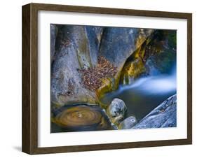 Kent Falls, Connecticut, USA-Alan Copson-Framed Photographic Print