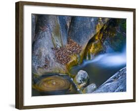 Kent Falls, Connecticut, USA-Alan Copson-Framed Photographic Print