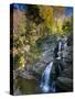 Kent Falls, Connecticut, USA-Alan Copson-Stretched Canvas